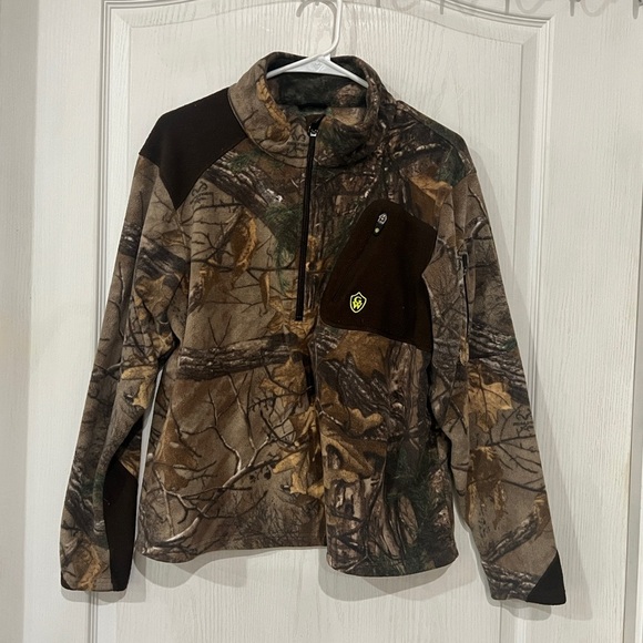 FINAL PRICE Game Winner Camouflage Fleece Jacket - Picture 1 of 6